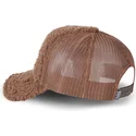 czapki-curva-brazowy-snapback-borreguillo-fur2-von-dutch