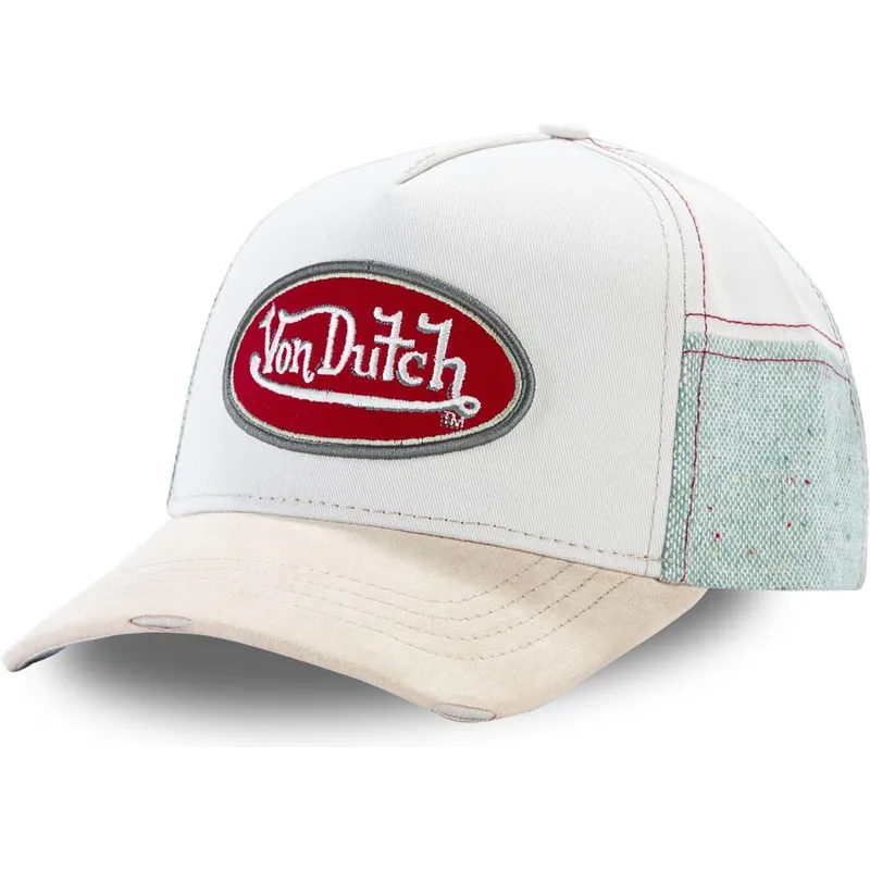 biala-i-bezowa-czapka-z-daszkiem-snapback-kys-von-dutch