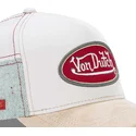 biala-i-bezowa-czapka-z-daszkiem-snapback-kys-von-dutch