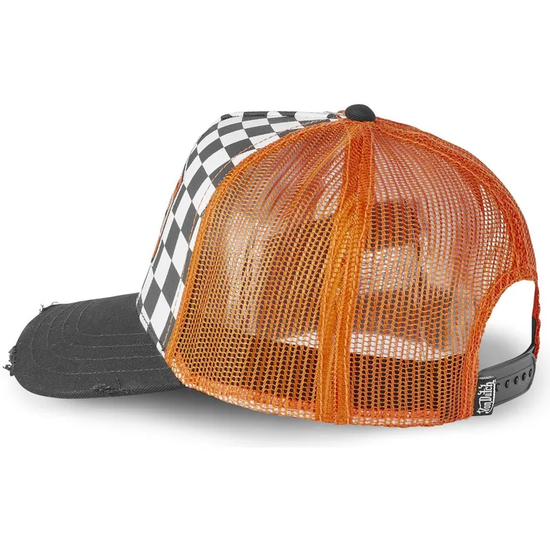 czapka-trucker-czarna-i-pomaranczowa-motor-oil-oil-von-dutch