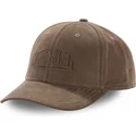 czapka-z-daszkiem-ciemnobrazowa-snapback-suedine3-von-dutch