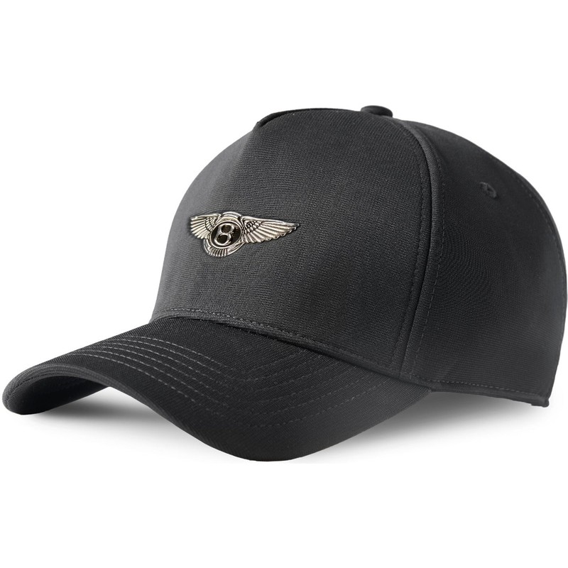 bentley-curved-brim-b7cb-golf-black-fitted-cap