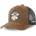 czapki-curva-brazowy-snapback-kojot-looney-tunes-capslab