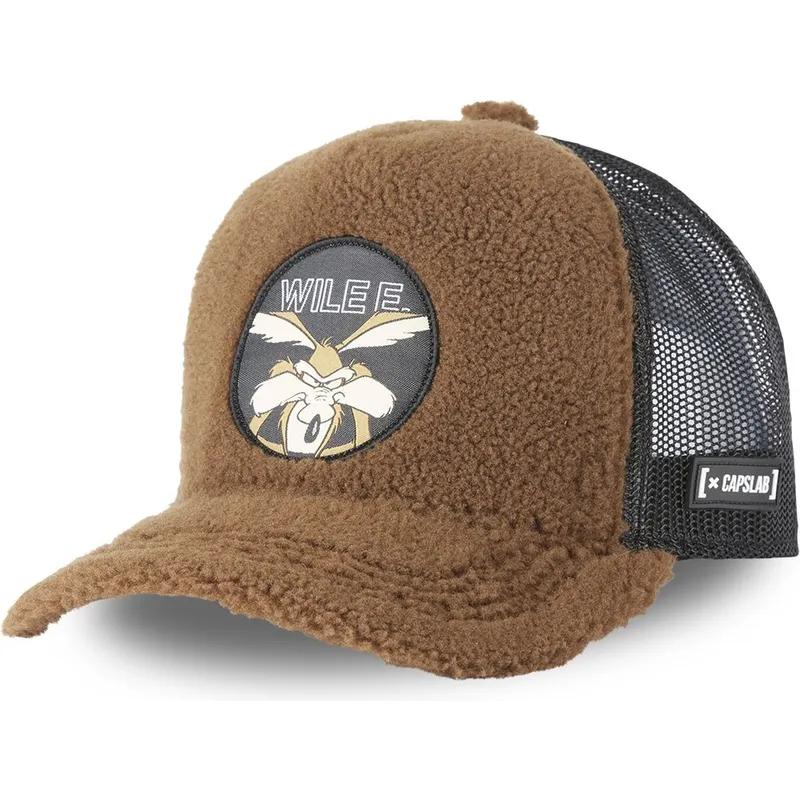 czapki-curva-brazowy-snapback-kojot-looney-tunes-capslab