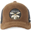 czapki-curva-brazowy-snapback-kojot-looney-tunes-capslab