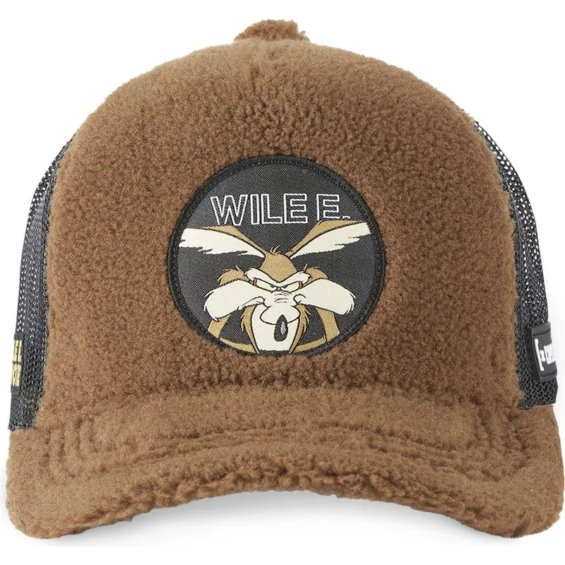 czapki-curva-brazowy-snapback-kojot-looney-tunes-capslab