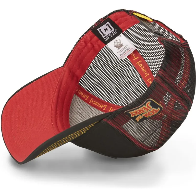 czapki-curva-czarny-snapback-tom-i-jerry-looney-tunes-capslab