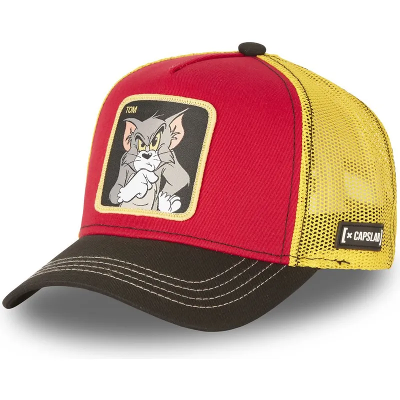 czapki-curva-czerwony-snapback-tom-looney-tunes-capslab