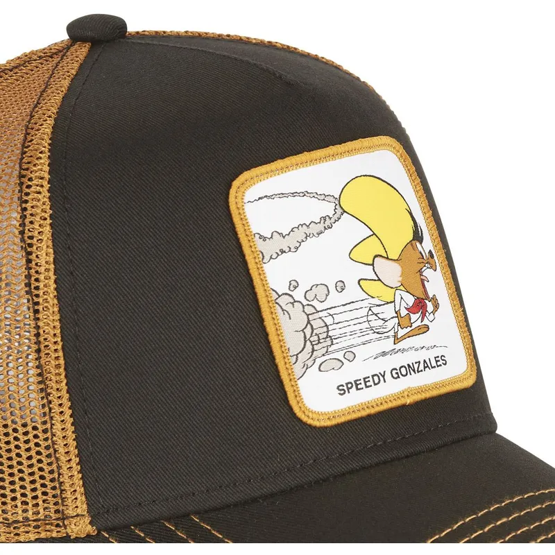 czapka-trucker-czarna-i-brazowa-speedy-gonzales-spe3-looney-tunes-od-capslab