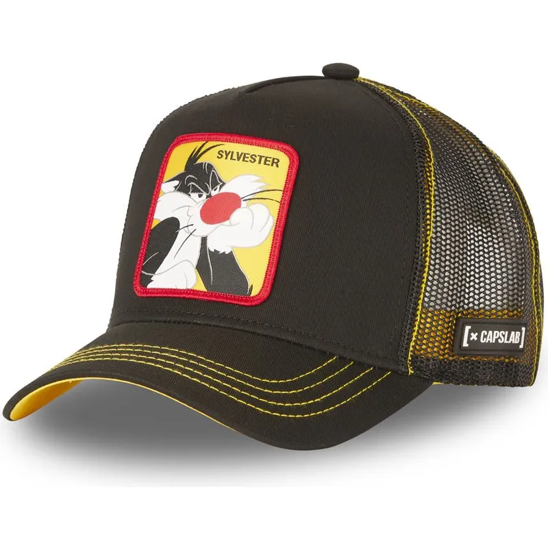 czapki-curva-czarny-snapback-silvestre-looney-tunes-capslab