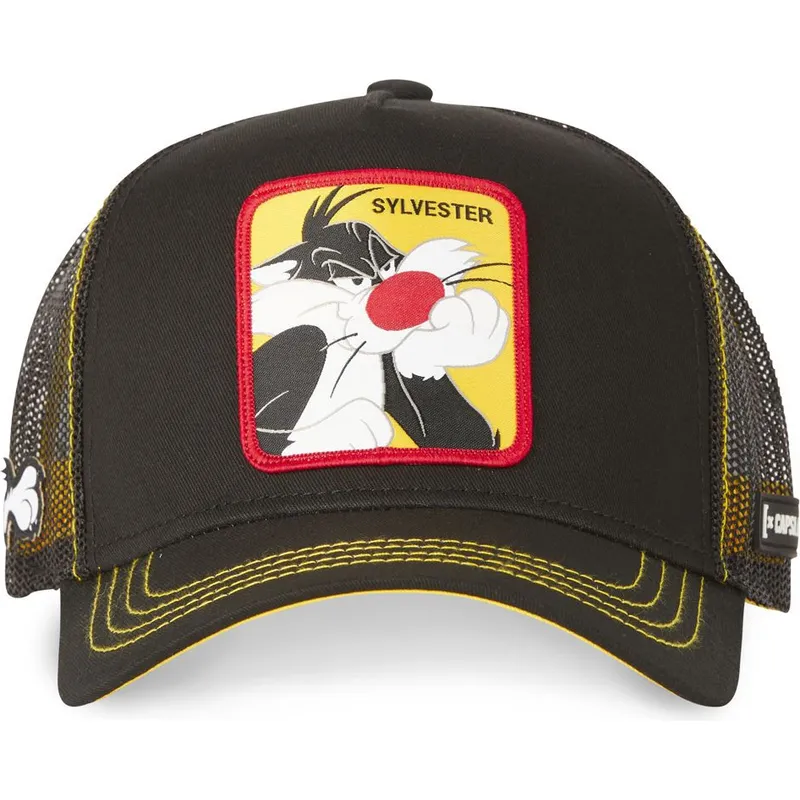 czapki-curva-czarny-snapback-silvestre-looney-tunes-capslab