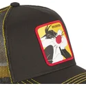 czapki-curva-czarny-snapback-silvestre-looney-tunes-capslab