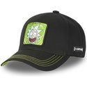 capslab-curved-brim-rick-sanchez-casb-ri2-rick-and-morty-black-adjustable-cap