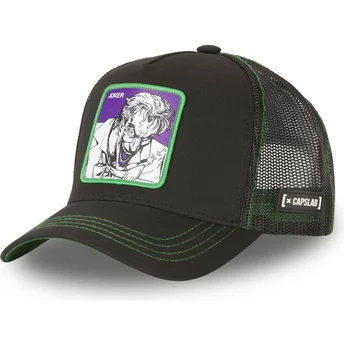 Czarna czapka typu trucker Joker LAU1 DC Comics od Capslab