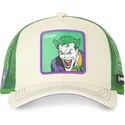 czapka-trucker-bezowo-zielona-joker-dc5-jok2-dc-comics-od-capslab