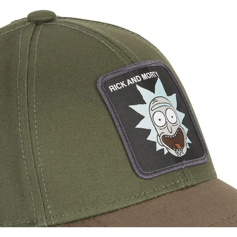czapka-z-daszkiem-zielono-brazowa-regulowana-rick-sanchez-casb-ri1-rick-i-morty-od-capslab