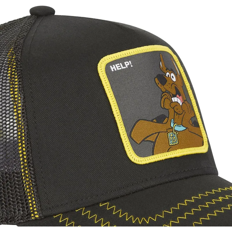 czapka-trucker-czarna-scooby-doo-help-rel2-scooby-doo-od-capslab