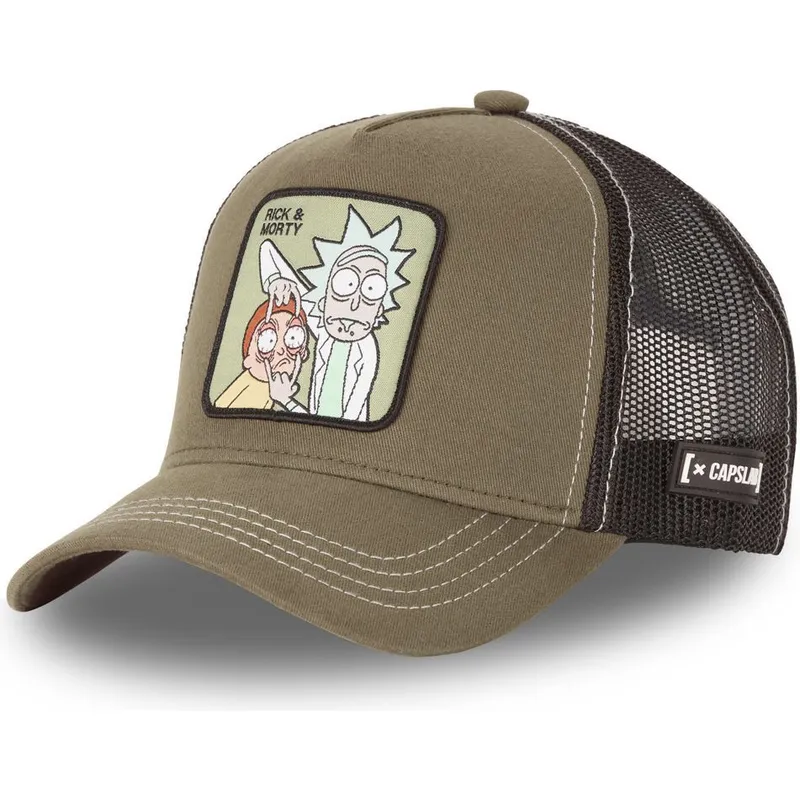 czapki-curva-brazowy-snapback-rick-i-morty-rick-i-morty-capslab czapki-curva-brazowy-snapback-rick-i-morty-rick-i-morty-capslab