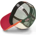 czapka-trucker-bezowa-zielona-i-pomaranczowa-bugs-bunny-i-kaczor-daffy-lo2-looney-tunes-od-capslab