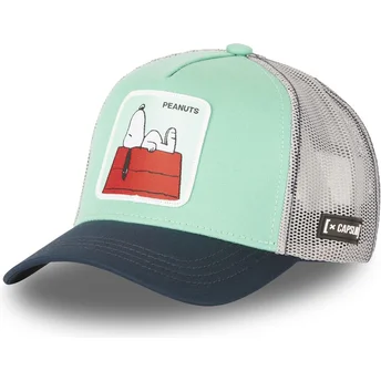 czapki-curva-zielony-snapback-snoopy-orzeszki-ziemne-capslab