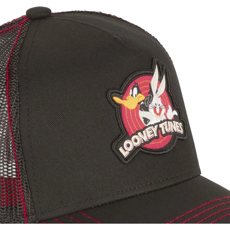 czapki-curva-czarny-snapback-krolik-bugs-i-kaczor-daffy-looney-tunes-capslab czapki-curva-czarny-snapback-krolik-bugs-i-kaczor-daffy-looney-tunes-capslab
