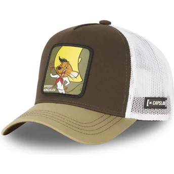 czapki-curva-brazowy-snapback-speedy-gonzales-looney-tunes-capslab