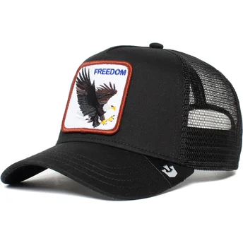 Czapka trucker czarna orzeł Freedom od Goorin Bros.