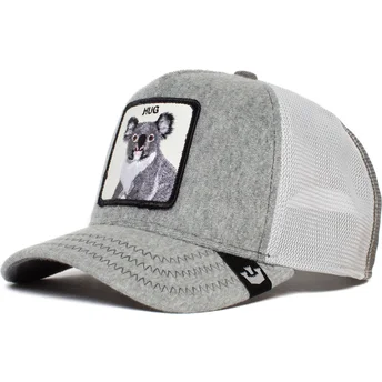 szara-czapka-truckerka-koala-hug-mr-nice-guy-the-farm-od-goorin-bros