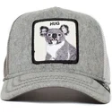 czapka-trucker-szara-koala-hug-mr-nice-guy-the-farm-od-goorin-bros