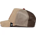czapki-curva-brazowy-snapback-the-farm-de-goorin-bros