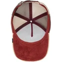 czapki-curva-brazowy-snapback-the-farm-de-goorin-bros