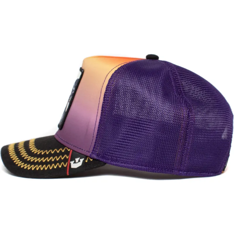 czapki-curva-fioletowy-snapback-the-farm-de-goorin-bros