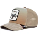 czapka-trucker-bezowa-skorpion-deadly-get-over-here-the-farm-od-goorin-bros