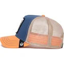 czapka-trucker-niebiesko-pomaranczowa-pantera-the-panther-the-farm-od-goorin-bros