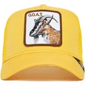 czapki-curva-zolty-snapback-the-farm-de-goorin-bros