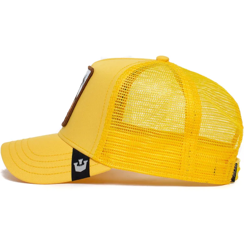 czapki-curva-zolty-snapback-the-farm-de-goorin-bros czapki-curva-zolty-snapback-the-farm-de-goorin-bros