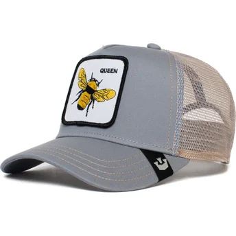 czapki-curva-szary-snapback-the-farm-de-goorin-bros
