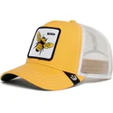 czapka-trucker-zolta-i-biala-pszczola-the-queen-bee-the-farm-od-goorin-bros