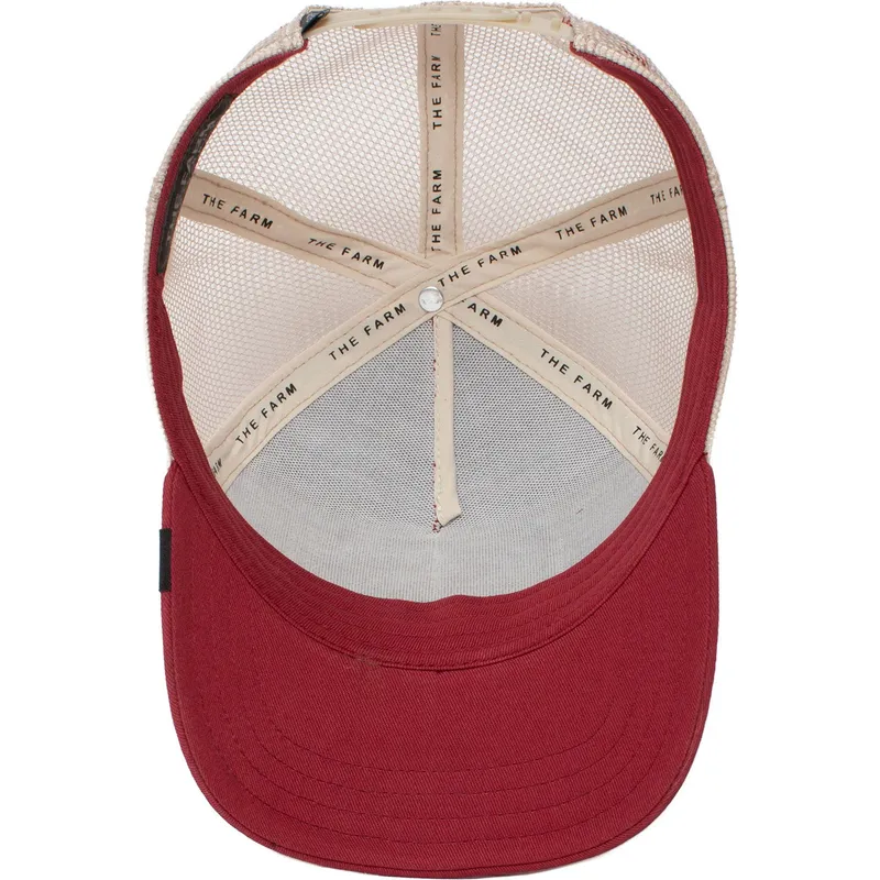czapki-curva-czerwony-snapback-the-farm-de-goorin-bros