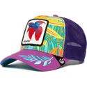 czapka-trucker-fioletowa-bojownik-syjamski-fighter-even-betta-the-farm-od-goorin-bros