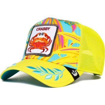czapki-curva-zolty-snapback-the-farm-de-goorin-bros