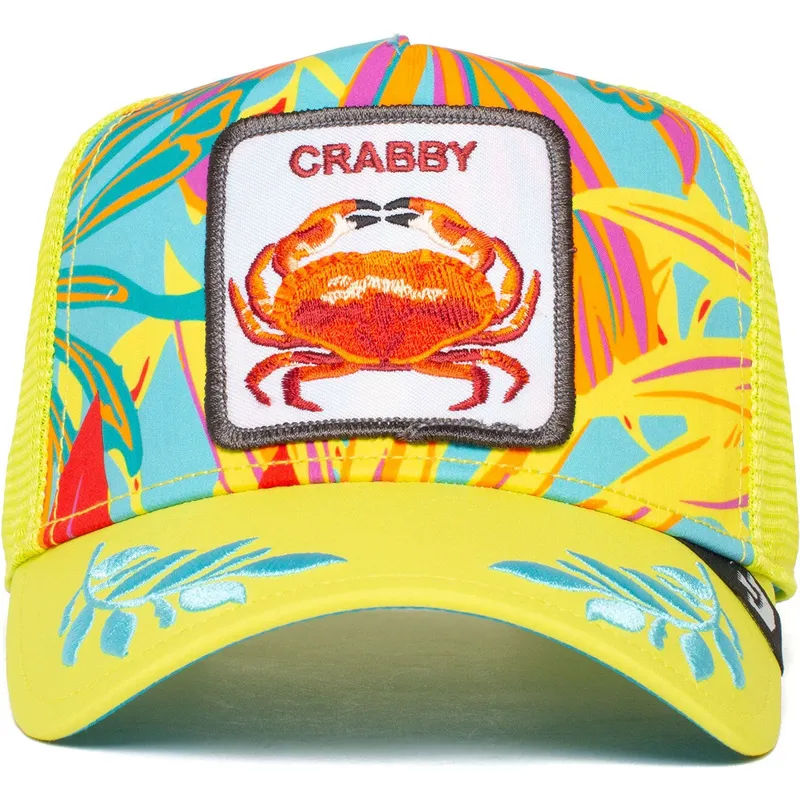 czapki-curva-zolty-snapback-the-farm-de-goorin-bros