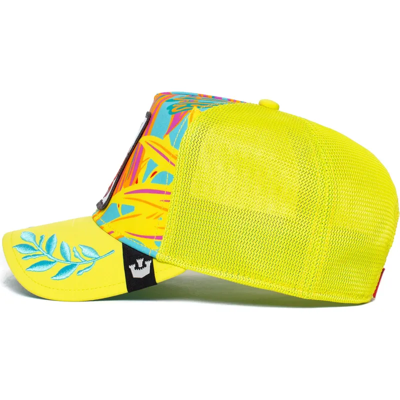 czapki-curva-zolty-snapback-the-farm-de-goorin-bros