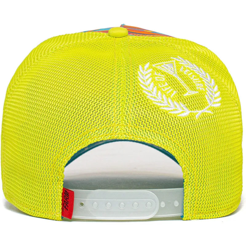 czapki-curva-zolty-snapback-the-farm-de-goorin-bros