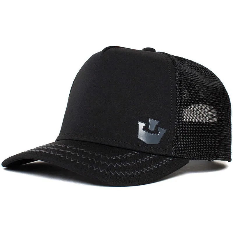 czapki-curva-czarny-snapback-the-farm-de-goorin-bros