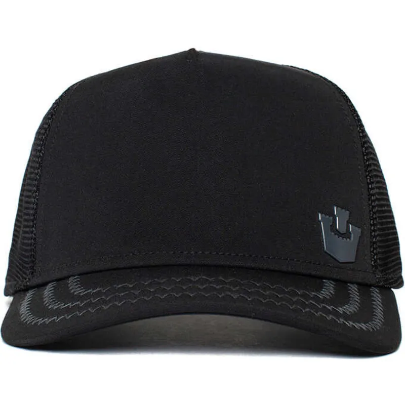 czapki-curva-czarny-snapback-the-farm-de-goorin-bros