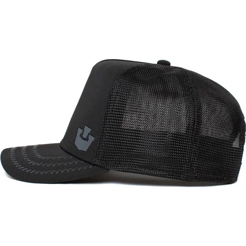 czapki-curva-czarny-snapback-the-farm-de-goorin-bros