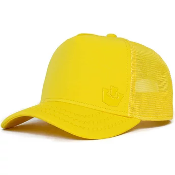 Żółta czapka trucker Gateway od Goorin Bros.