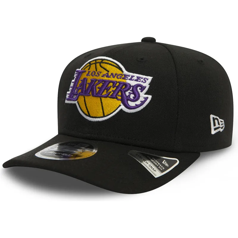 czarna-zakrzywiona-czapka-snapback-9fifty-stretch-snap-los-angeles-lakers-nba-new-era