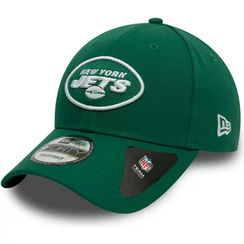 Zielona, regulowana czapka z daszkiem 9FORTY The League New York Jets NFL od New Era